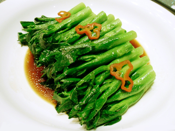 孕妇食谱大全及做法系列之白灼芥蓝