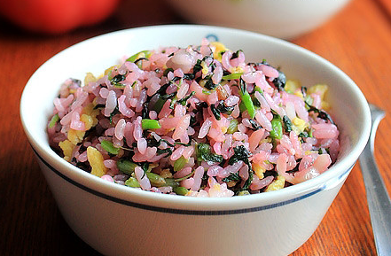 苋菜蛋炒饭