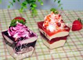 蓝莓乳酪慕斯