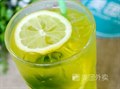 鲜柠檬绿茶