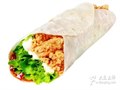 墨西哥鸡肉卷+黑椒鸡块+中可