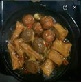 黄焖四喜米饭+米饭+时蔬