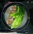 青菜排骨饭+米饭+时蔬