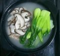 香菇排骨饭+米饭+时蔬