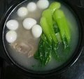 鹌鹑蛋排骨饭+米饭+时蔬