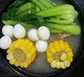 秘制排骨饭+米饭+时蔬