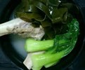 海带筒骨饭+米饭+时蔬