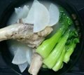 萝卜筒骨饭+米饭+时蔬