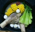 秘制筒骨饭+米饭+时蔬