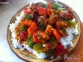 红烧牛肉盖浇饭