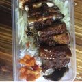 口水鸡+排骨罐汤+蔬菜+小菜+米饭