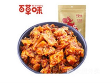 百草味 牛板筋麻辣味