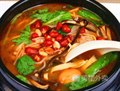 砂锅脆皮肠