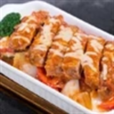 松香猪排便当プラス破壁玉米汁(可另选)