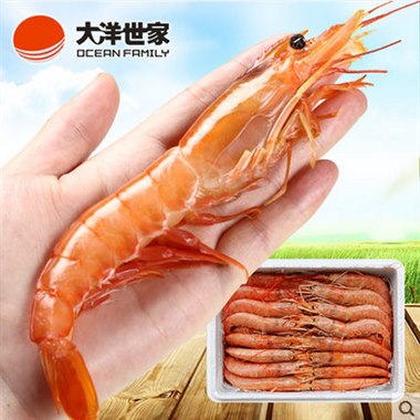 大洋世家阿根廷船冻红对虾（10/20）礼盒装