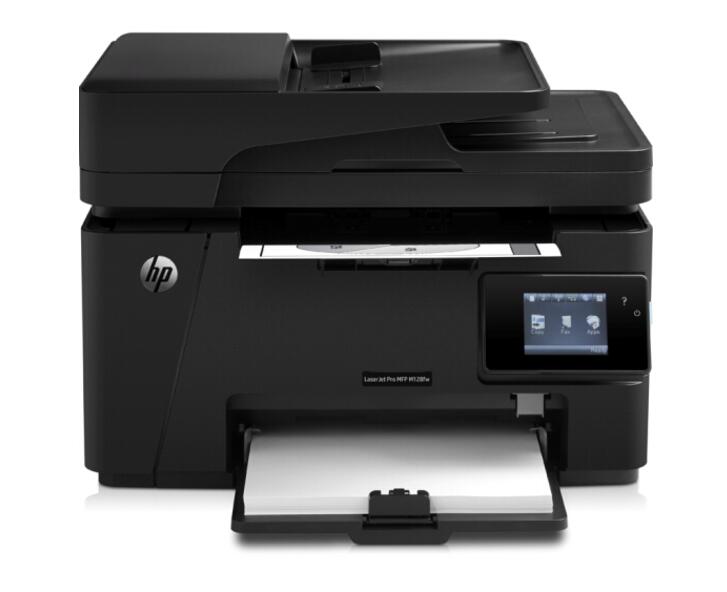 惠普（HP）LaserJet Pro MFP M128fw黑白激光多功能一体机 无线打印复印扫描传真