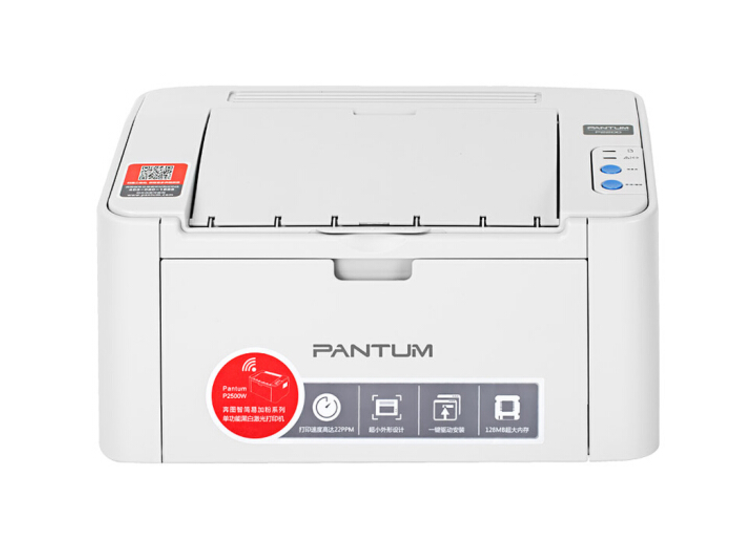 奔图（PANTUM）P2206NW 家用办公黑白激光打印机 支持有线网络 无线wifi直连