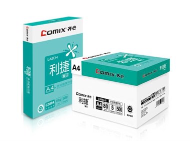 齐心(Comix) C3884-5A4 利捷享印复印纸 80g 500张/包 5包/箱