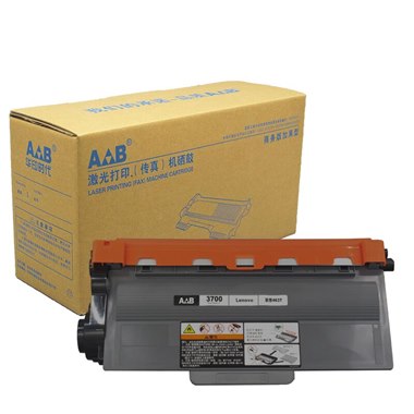  AB品牌粉仓 HY-3700商务版 加黑型黑色粉仓 适用于：联想LT4637/TN3335/3700/3800/8600/兄弟5440/5450