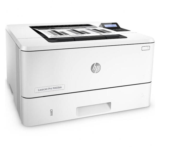 惠普（HP）LaserJet Pro M403dn 黑白双面激光打印机