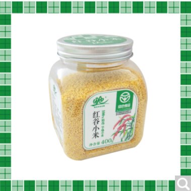红谷小米  罐装   400g
