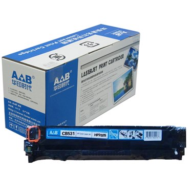 AB品牌硒鼓 HY-CC531A青色硒鼓 适用于：惠普 HP CP2025 2025DN CM2320N