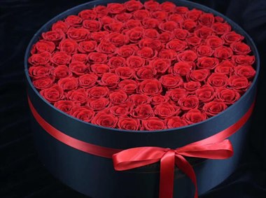 99朵永生花玫瑰礼盒（520专款）