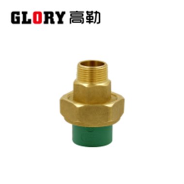 高勒PP-R绿色 外螺纹活接
