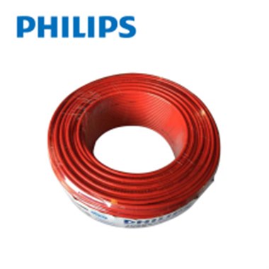 飞利浦 多芯阻燃铜芯电线 BVR1.5平方 100米/卷 双色