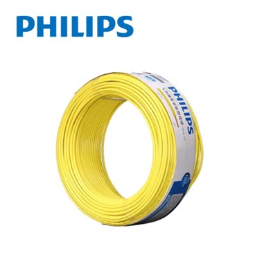 飞利浦 多芯阻燃铜芯电线 BVR1.5平方 100米/卷 双色[复本][复本][复本]