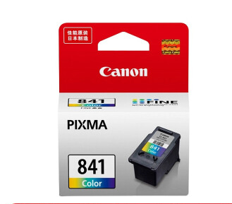 佳能（Canon）PG840/CL841墨盒（适用MX538、MX458、MX478、MG3680） 标准容量CL-841彩色原装墨盒8ml