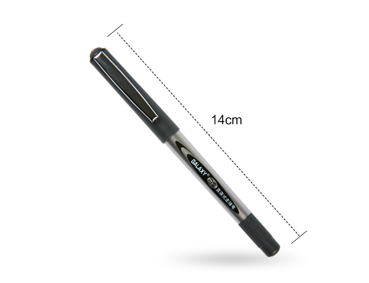 白雪（snowhite）PVR-155 0.5mm黑色直液式走珠笔(单支)