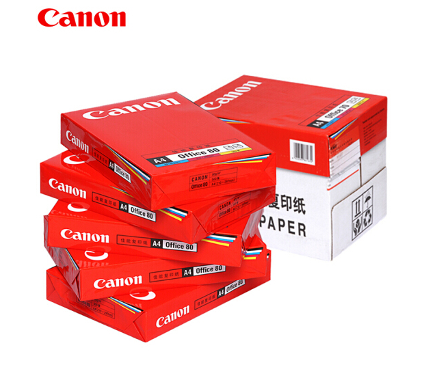 佳能（CANON）A4 80g 复印纸（2500张/5包/箱）