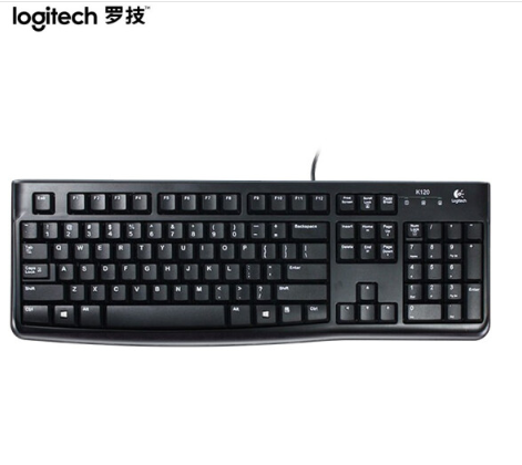 罗技（Logitech）K120有线键盘U口