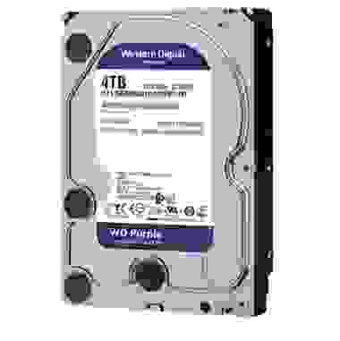西部数据（WD）4T 紫盘 SATA 4TB 西数4T 监控机械硬盘 