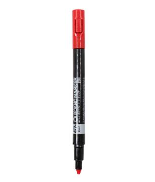 日本斑马牌（ZEBRA）白板笔 可擦快干会议笔 可换替芯记号笔/签名笔/马克笔 YYSS17 红色