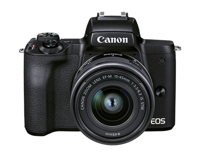 佳能数码相机EOS M50 Mark II EF-M 15-45 镜头套装