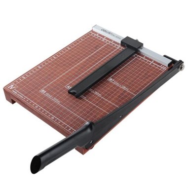 得力(deli) 8004 木质切纸机/切纸刀/裁纸刀/裁纸机 300mm*250mm