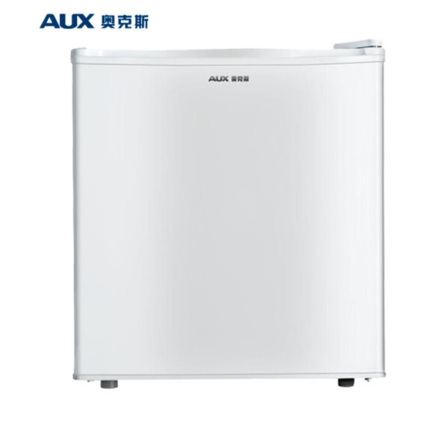 奥克斯（AUX）单门迷你小型冰箱 冷藏保鲜电冰箱 BC-50P80 50升珍珠白 